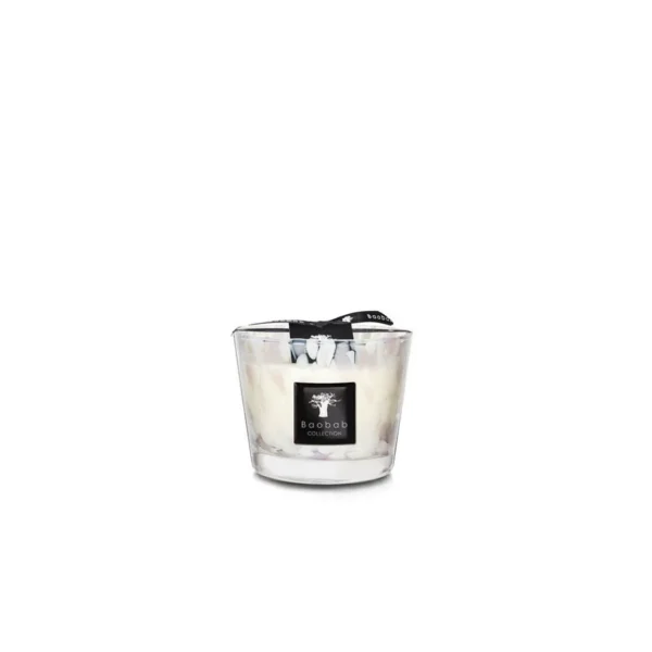 Baobab, White Pearls candle, Max 10