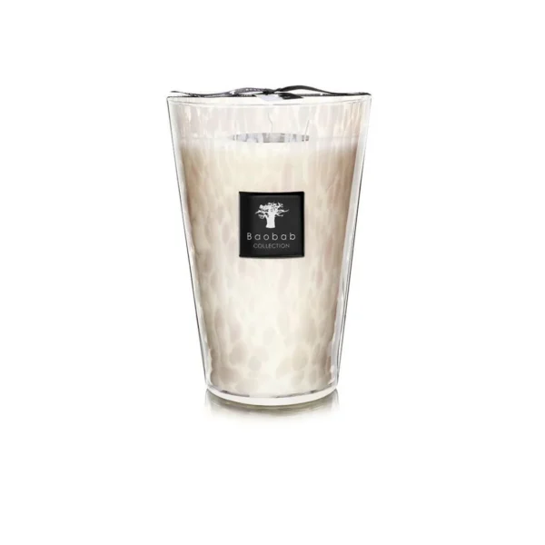 Baobab, White Pearls candle, Maxi Max