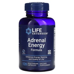 Life Extension®, Adrenal Energy Formula, 120 Vegetarian Capsules