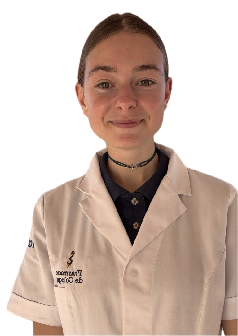 Nadège, Assistante en pharmacie