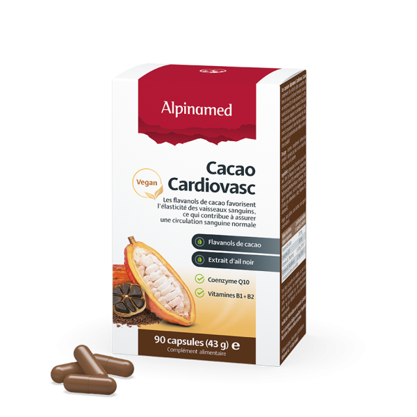 Alpinamed®, Cacao Cardiovasc, 90 Capsules
