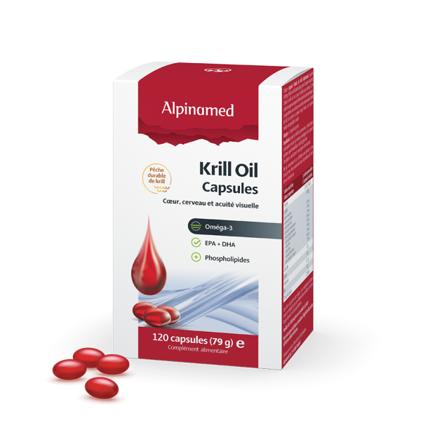 Alpinamed®, Krill Oil, 120 Capsules