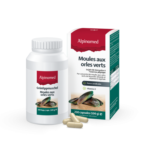 Alpinamed®, Moules aux orles verts, 200 Capsules