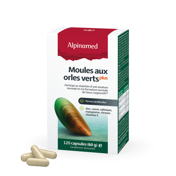 Alpinamed®, Moules aux orles verts plus, 120 Capsules