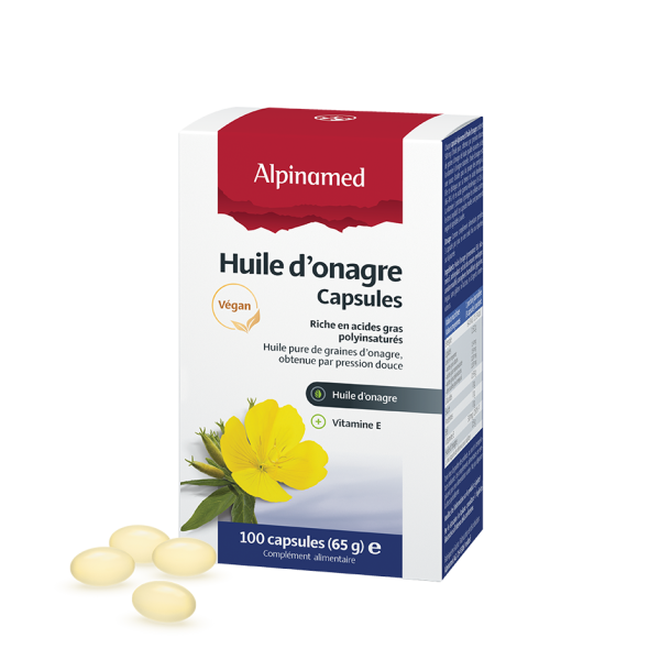 Alpinamed, Evening Primrose Oil, 100 capsules