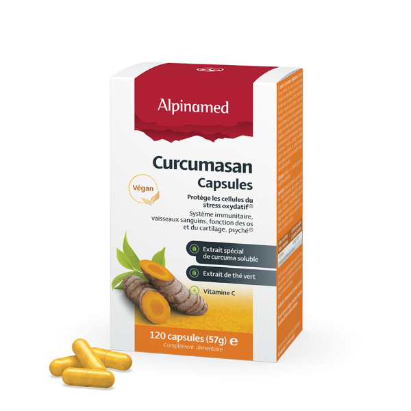 Alpinamed®, Curcumasan, 120 Vegan Capsules