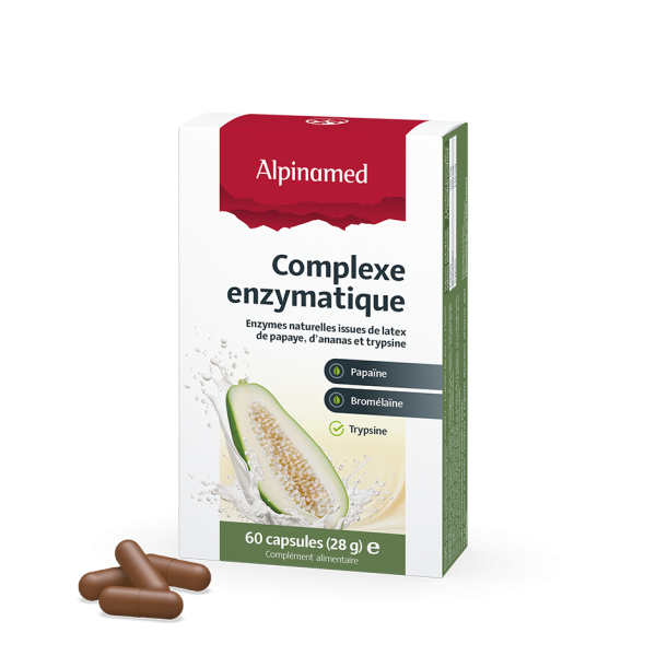 Alpinamed®, Complexe enzymatique, 60 Capsules
