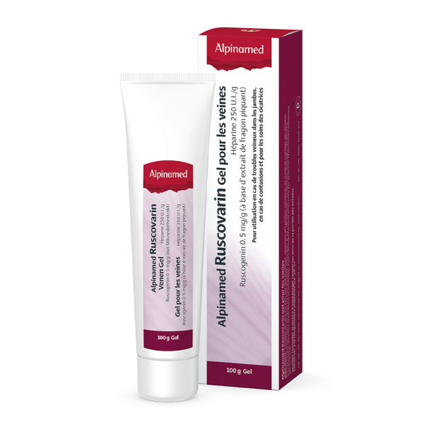 Alpinamed®, Ruscovarin Gel pour les veines, 100g