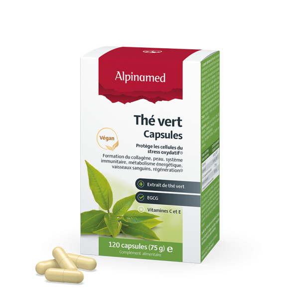 Alpinamed®, Thé vert, 120 Capsules