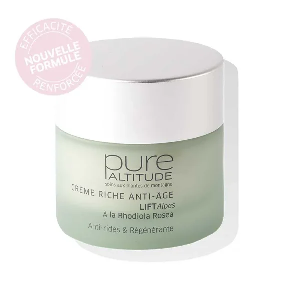 Pure Altitude, Rich Anti-Ageing Cream with Rhodiola Rosea, 50 ml