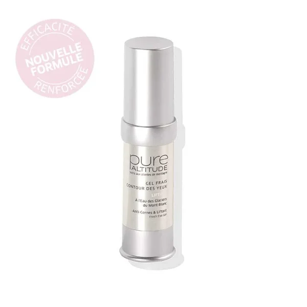 Pure Altitude, Fresh Eye Contour Gel with Mont Blanc Glacier Water, 15 ml
