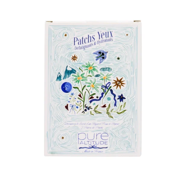 Pure Altitude, Eye Patches with Flower Extracts, box of 3 pairs